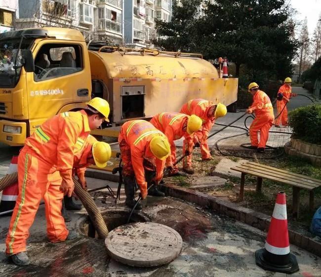 岚山市政管道清淤