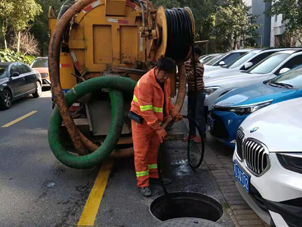 岚山排污管道清淤